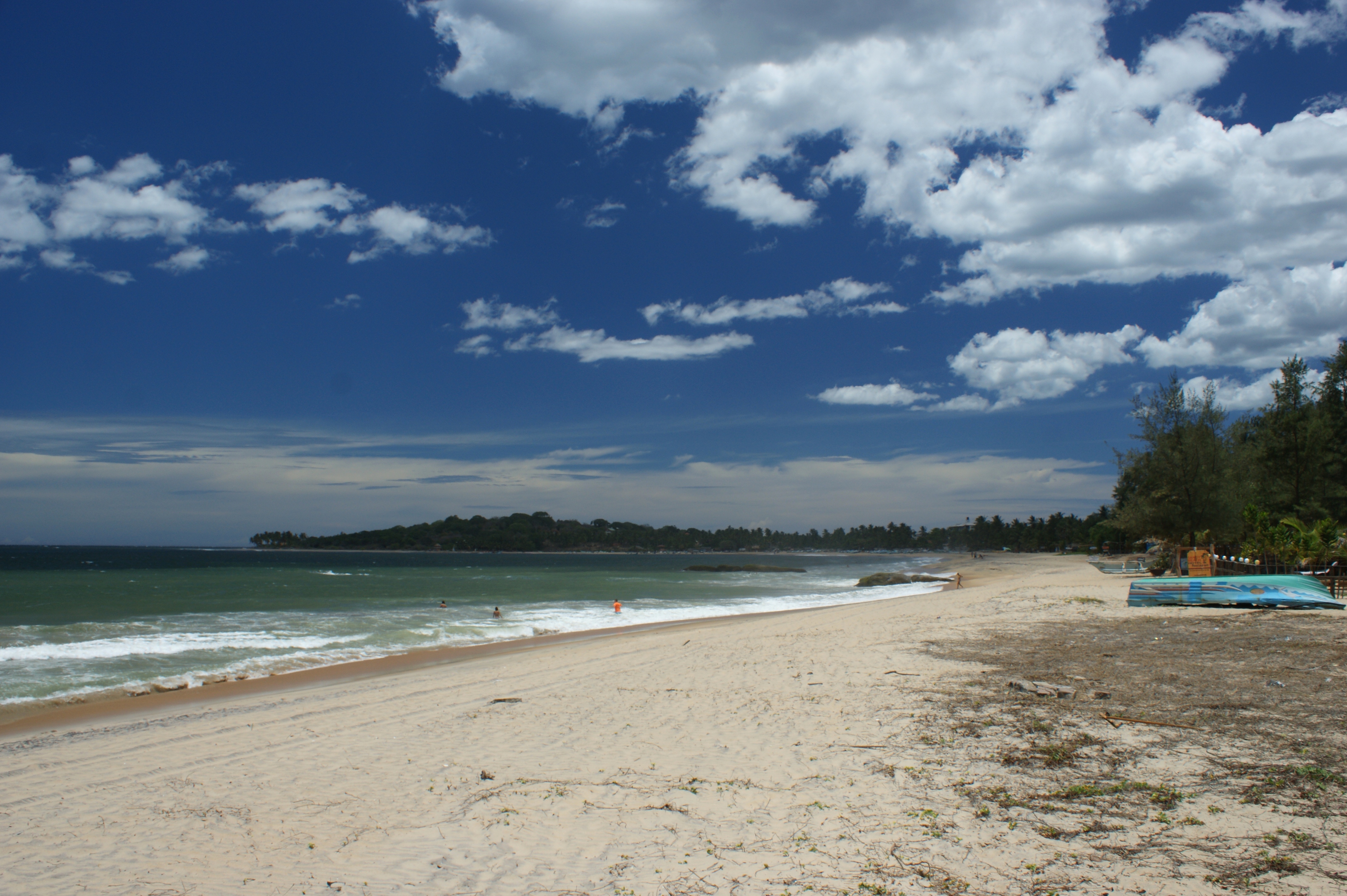 Arugam Bay beach, Sri Lanka's surf capital on the east coast