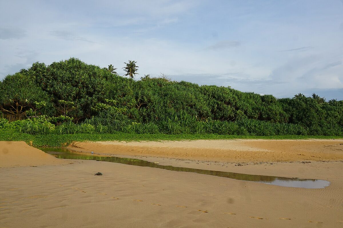 Bentota Beach, Sri Lanka's first resort town on the west coast
