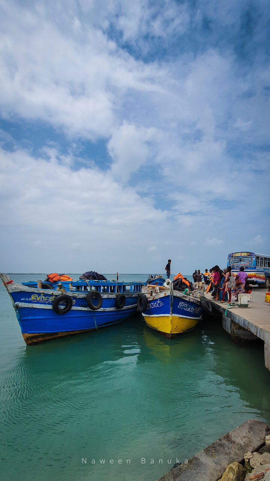 Kurikadduwan jetty, the departure point for the Delft Island ferry