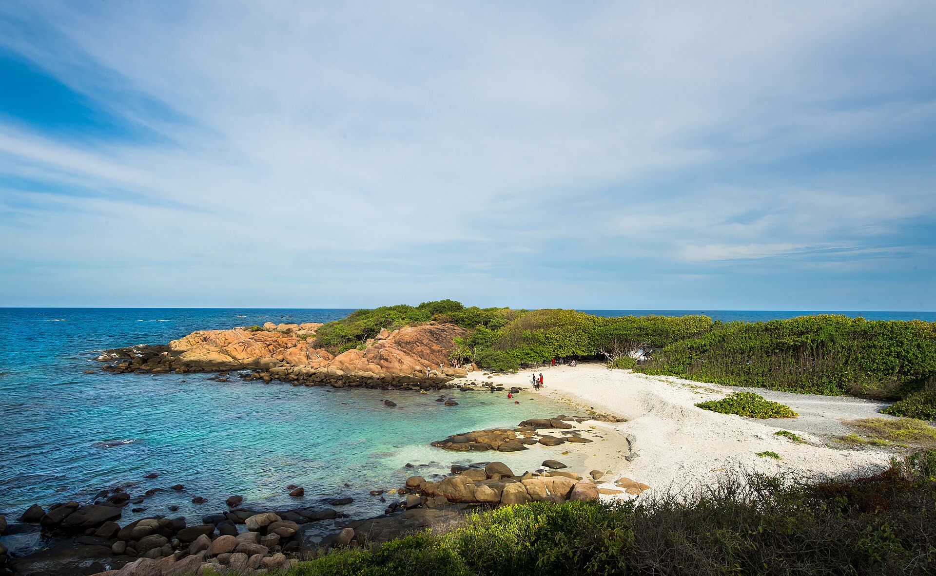 Pigeon Island National Park marine sanctuary off Nilaveli near Trincomalee, Sri Lanka