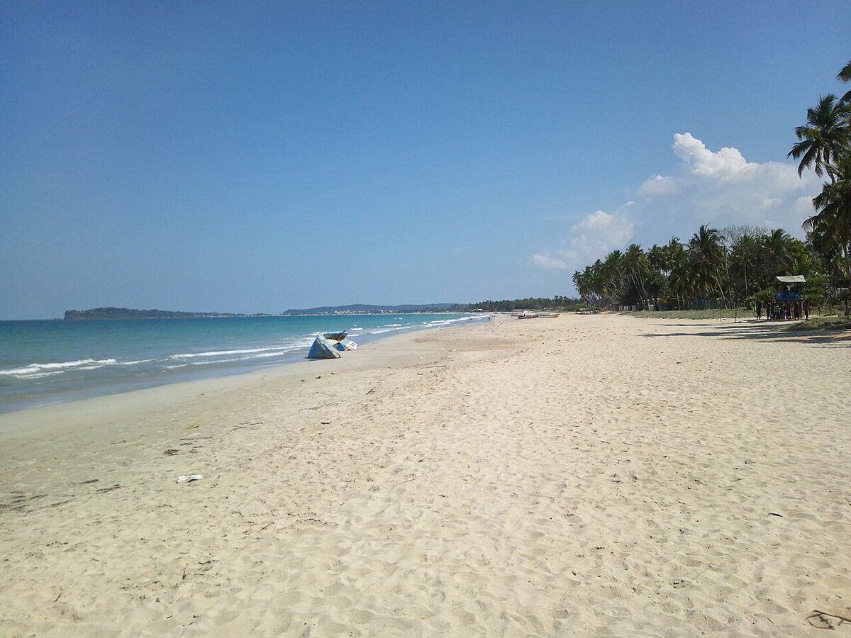 Uppveli Beach in Trincomalee, Sri Lanka